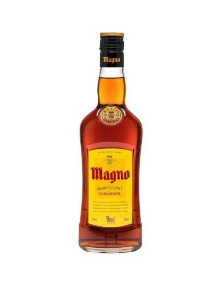 MAGNO BRANDY DE JEREZ 0,70.